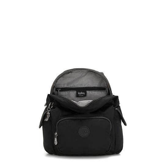 Kipling City Pack Mini Classic Hátizsák Fekete | HU 1479QM